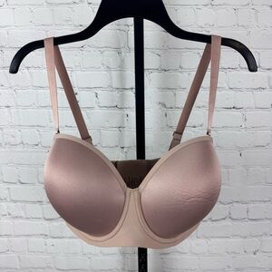 ThirdLove 24/7 Classic Strapless Bra Tan Size 36G